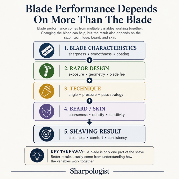 blade performance dependencies